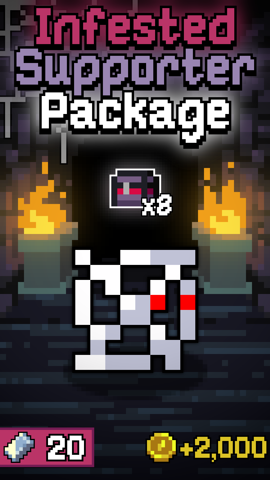 Infested Supporter Package