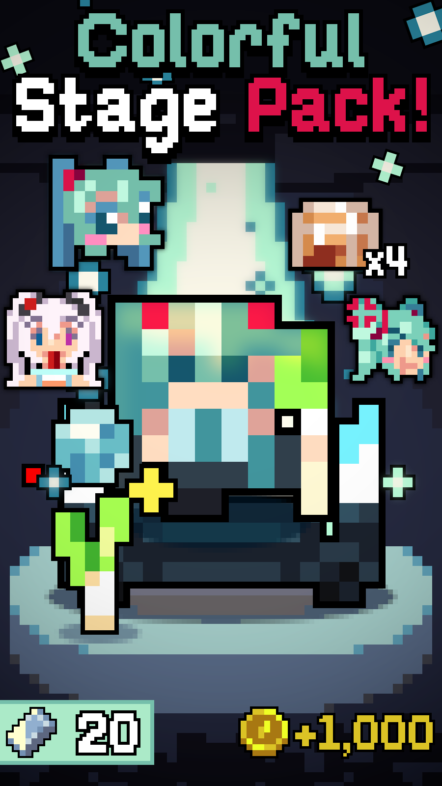 Colorful Stage Pack!